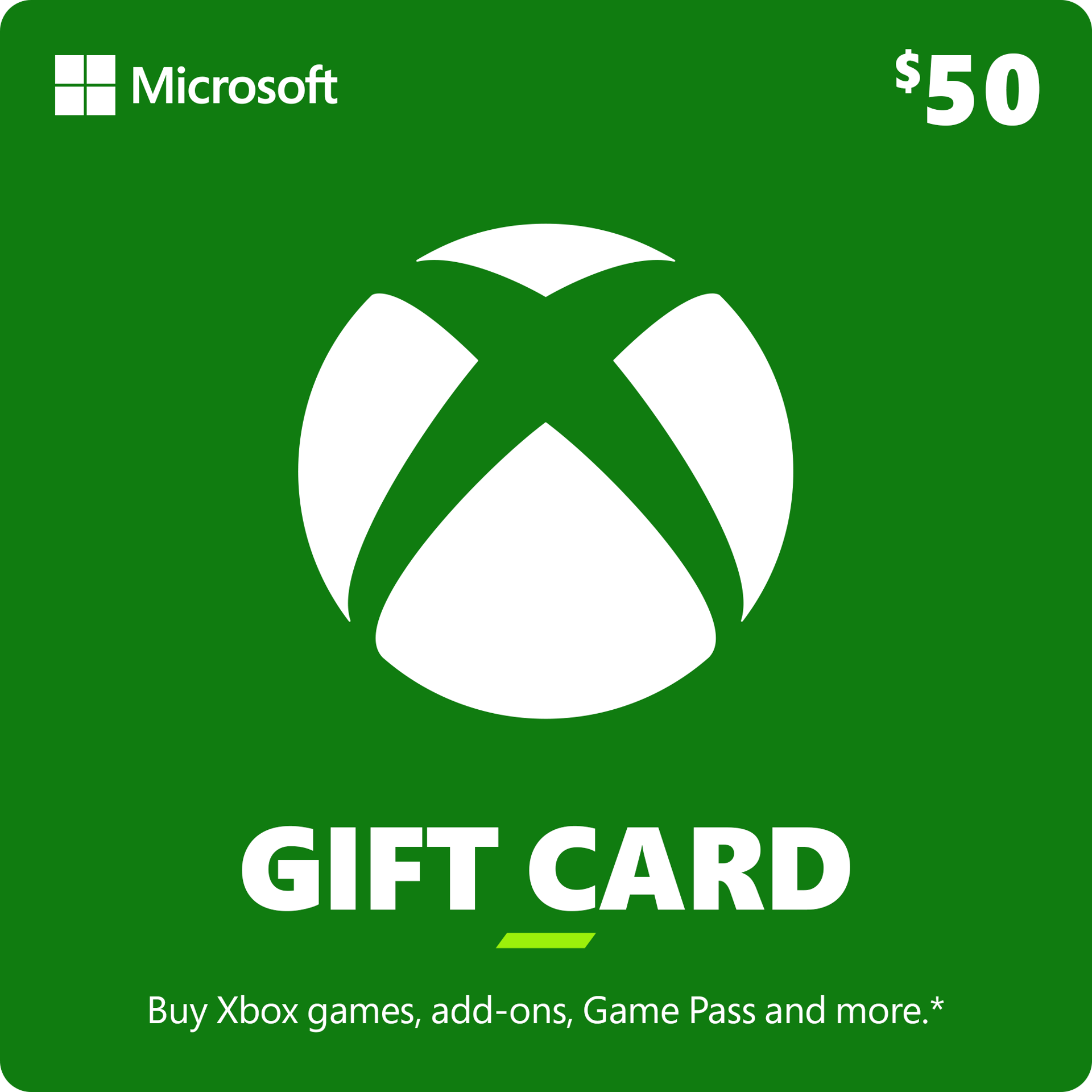 Xbox Ajándékutalvány Egyesült Arab Emírségek - 50$ - 199 AED