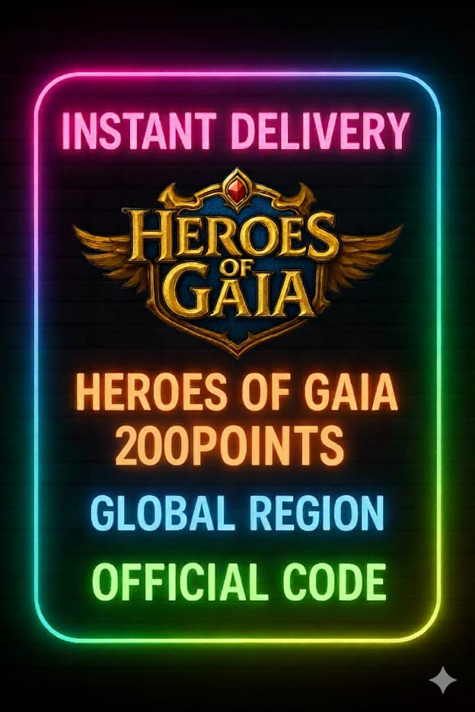 Heroes Of Gaia 200 Points