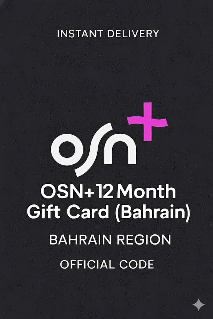 OSN+ 12 Month Gift Card (Bahrain)