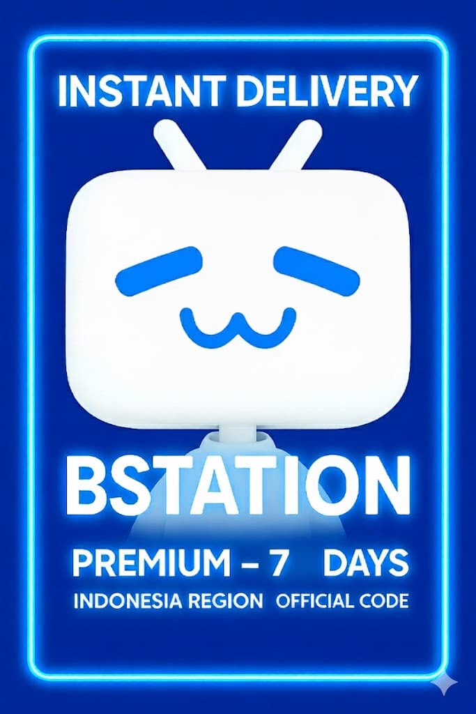 Bstation Premium - 7 Days (Indonesia)