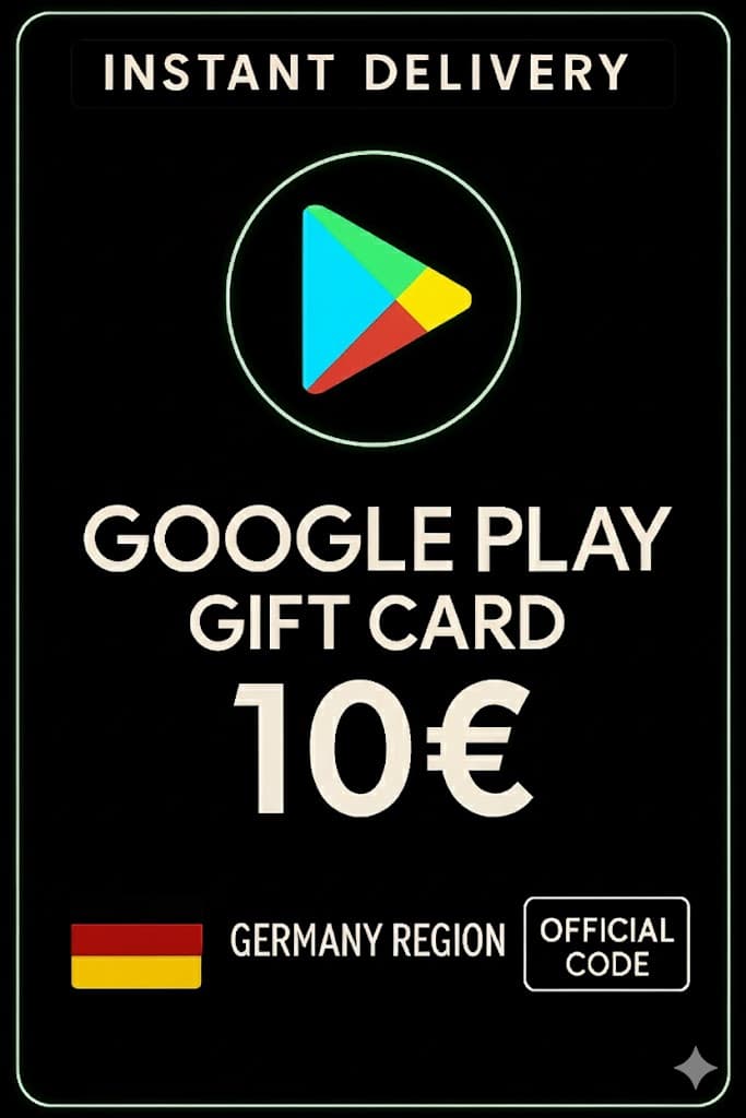 Google Play Gift Card - Germany 10 € DE