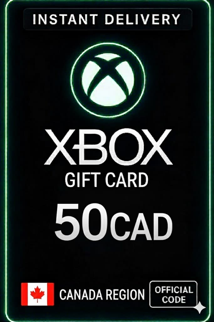 Carte-cadeau Xbox Live 50 CAD Wallet