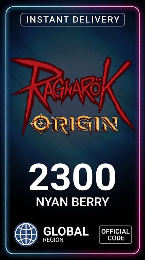Ragnarok Origin Global - 2300 Nyan Berry Top-Up