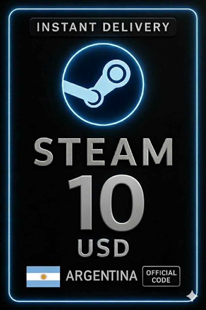 Código de Wallet de Steam - 10 USD (Argentina)
