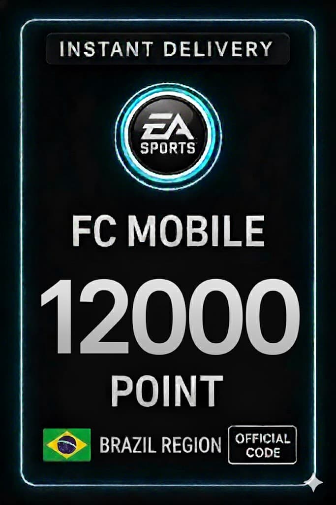 FC Mobile 12000 միավոր Նվեր Քարտ - Բրազիլիա