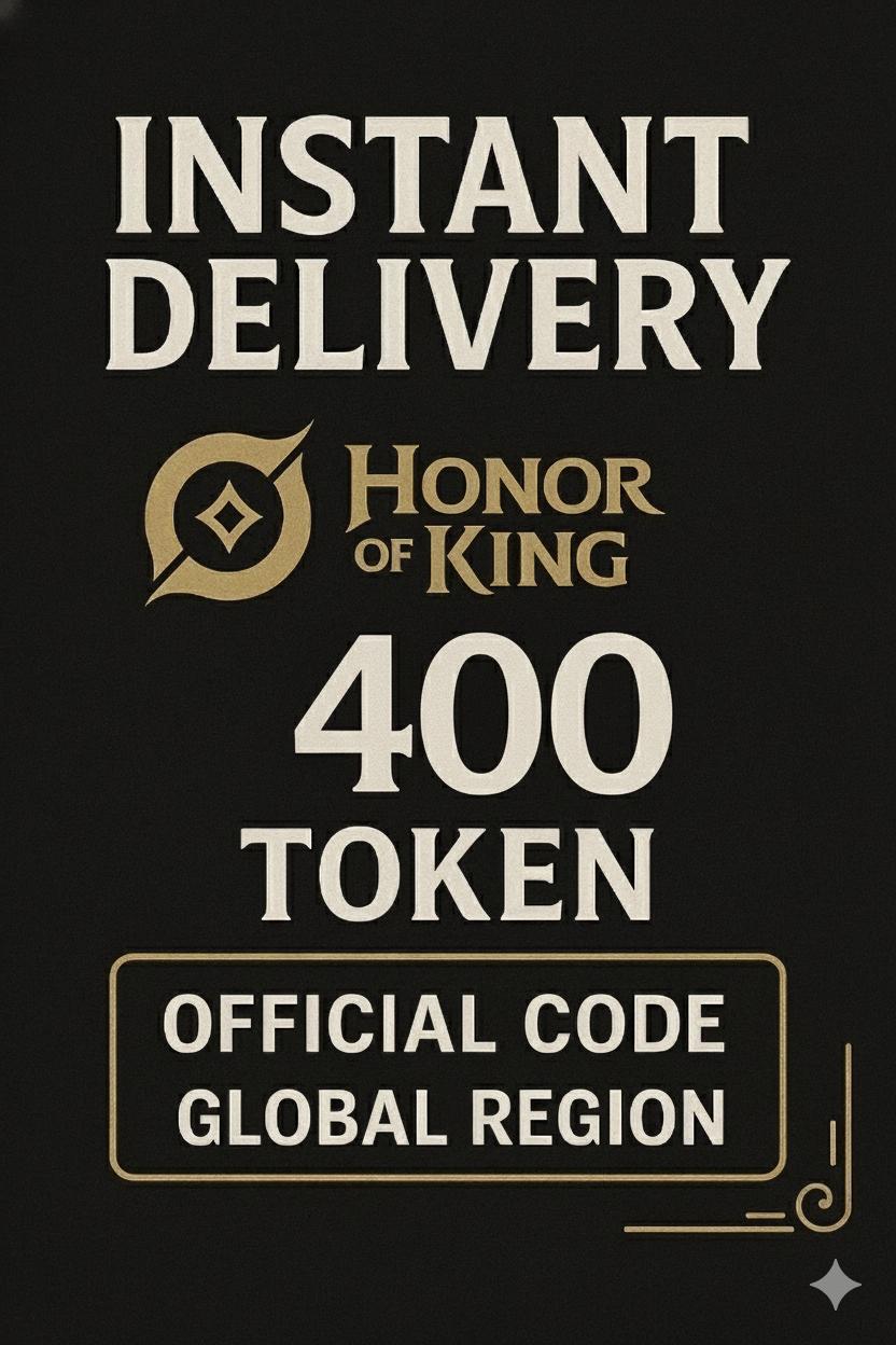 Honor of Kings 400 Tokens (Global)