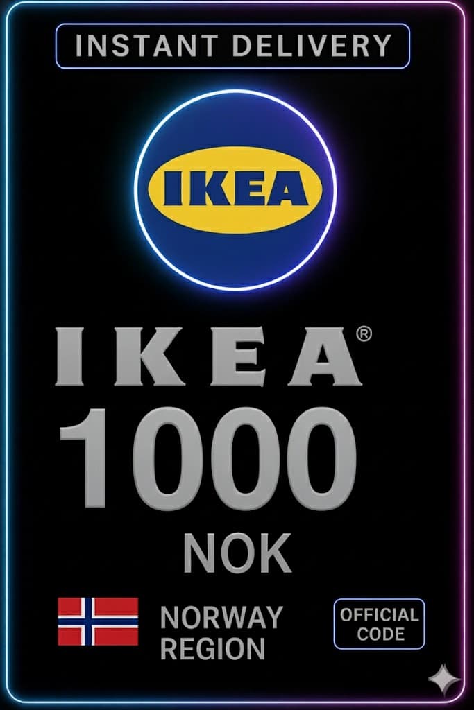 IKEA Gift Card 1000 NOK