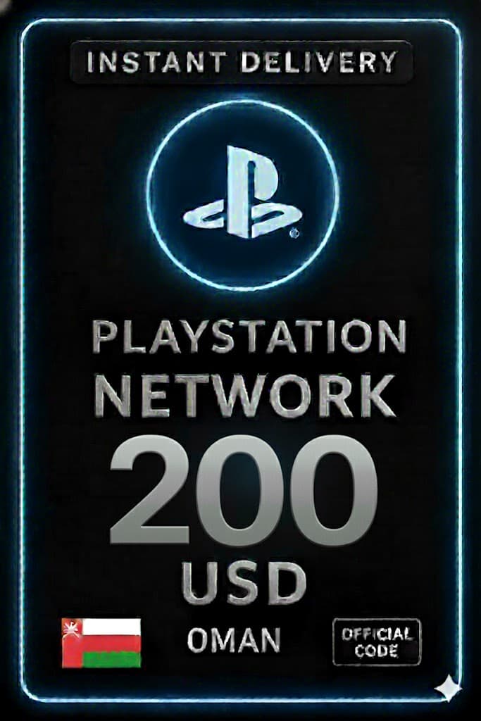 PSN քարտ 200 ԱՄՆ դոլար OM