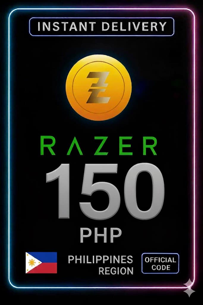 Razer Gold Филиппины PHP 150