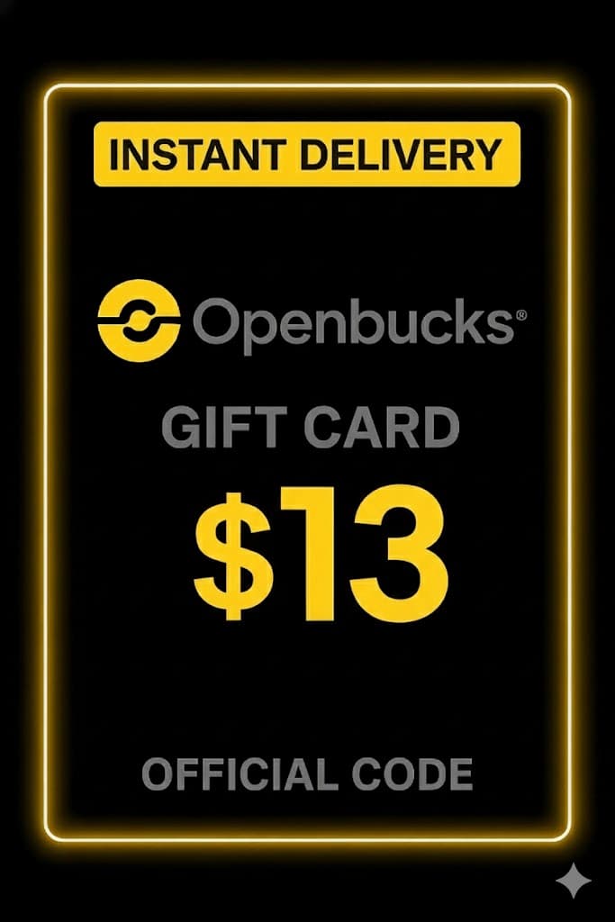 Openbucks Ajándékkártya 13$