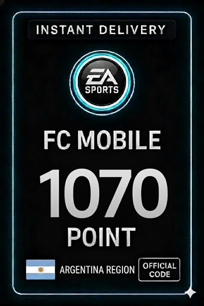 FC Mobile 1070 Pont Ajándékkártya - Argentína