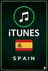 Κάρτα δώρου iTunes Ισπανία Store