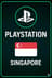 Keyrir Playstation gjafakort í versluninni í Singapore