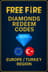 Free Fire ( FF ) 다이아몬드 구매 (EU-TR)