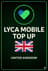 Beli Pengisian Semula Kupon Lyca Mobile (UK)