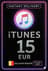 iTunes Gift Card 15 EUR BE