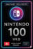 任天堂 eShop プリペイドカード - 100 HKD