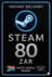 Steam Wallet 80 ZAR - (Jižní Afrika)