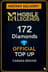Mobile Legends - 172 Diamonds Top-Up (Canada)