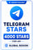 Telegram - 4000 Stars (Top-Up)