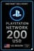 Playstation PSN Card 200$