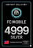 FC Mobile 4999 Srebrna Poklon Kartica - Tajvan