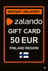 Zalando Ajándékkártya - 50 EUR (FI)