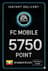 FC Mobile 5750 Pont Ajándékkártya - Myanmar