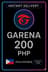 Garena Shells 200 Песо (PH)