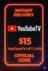 유튜브 TV 기프트 카드 - 15$