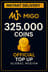 Migo Live 325.000 Coins (Top-Up)