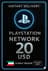 PSN քարտ 20 ԱՄՆ դոլար KW