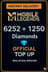 Mobile Legends 6252 Diamonds + 1250 Bonus Top-Up (Malaysia)