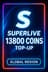SuperLive 13.800 Coins Top-Up (Global)