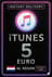 iTunes Gift Card 5 EUR NL