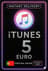 iTunes Gift Card 5 EUR PT