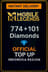 Mobile Legends 774 + 101 Diamantes Top-Up (Indonésia)