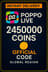Poppo Live - 2450000 Monete