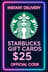 Starbucks Geschenkkarten - 25$