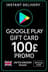 Google Play Gift Card - United Kingdom UK 100 £ - PROMO