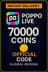 Poppo Live - 70000 Monete