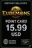 Eudemons Point Kartica 15,99 USD