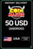 Coin Master (Android) - 50 $ US