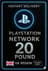 Playstation PSN Card 20 Pound