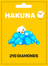 Hakuna 210 ألماس