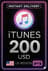 iTunes Gift Card - US$ 200