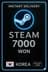 Steam Wallet Code Korea 7000 WON