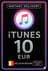 iTunes Gift Card 10 EUR BE