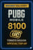 PUBG Mobile - 8100 UC Top-Up (Turkey)