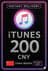 iTunes Gift Card 200 CNY CN